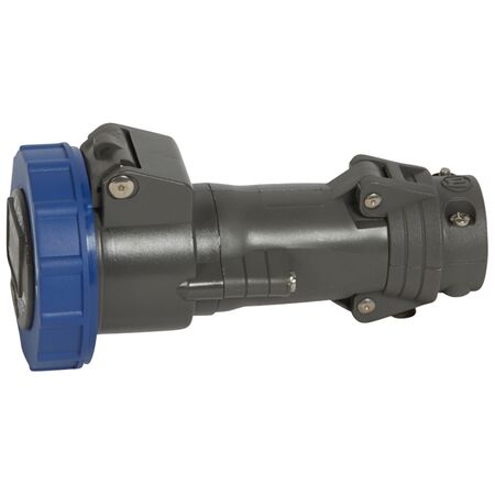 HYPRA - IEC industrial mobile socket IP66/67 2P+E 240V a.c. 16A grey