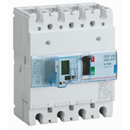 DPX³ 250 MCCB electronic release - Icu 70 kA - 400 V~ - 4 Phase - 100 A
