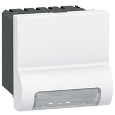 Arteor modular - Electronic device skirting light 0.2/1W 230V a.c. 2 module white