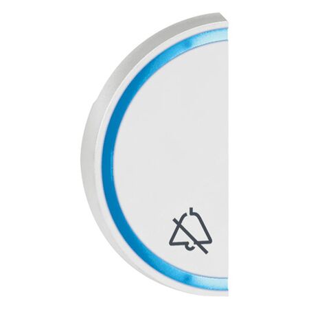 Arteor hotel equipment - BUS/SCS - Round key cover - DO NOT DISTURB+PLEASE CLEAN THE ROOM - white