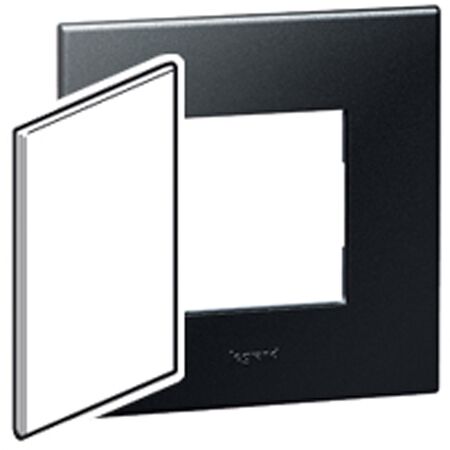 ARTEOR Square Vertical Blanking Plate Graphite