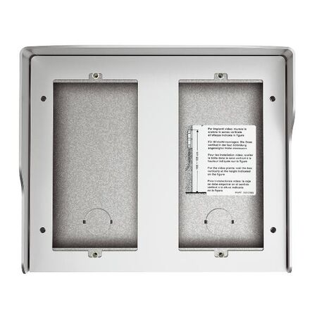 Bticino Sfera 4 Module Wall Mount Box with Rainshield Allmetal