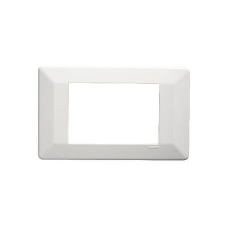 Como - Horizontal coverplate horizontal 2 gang white