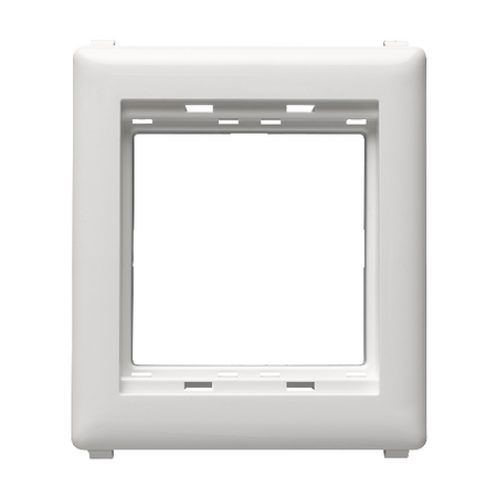 Excel Life 2 Module Panel Mount Adaptor Gloss White
