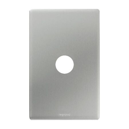 Excel Life Switch Coverplate 1 Gang Matt Silver