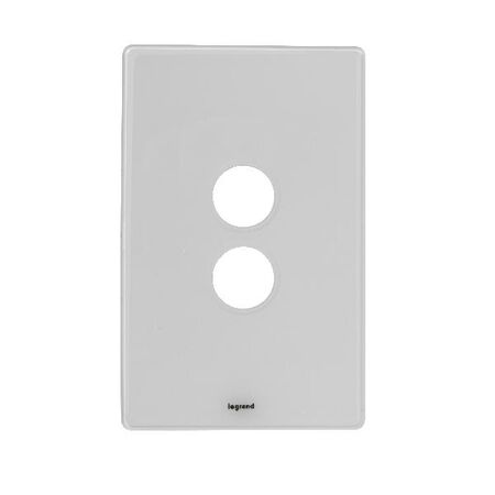 Excel Life Switch Coverplate 2 Gang Ice