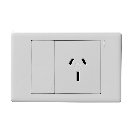 Excel Life 15A Autoswitch Horizontal Single Powerpoint Gloss White