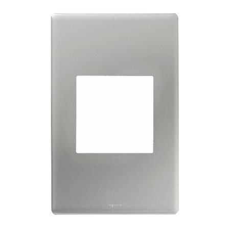 Excel Life Arteor Mechanism Coverplate 45x45mm Matt Silver