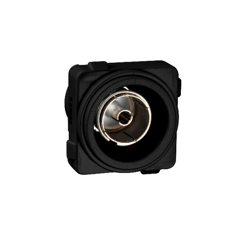 Excel Life - TV socket/mechanism PAL to F-type black