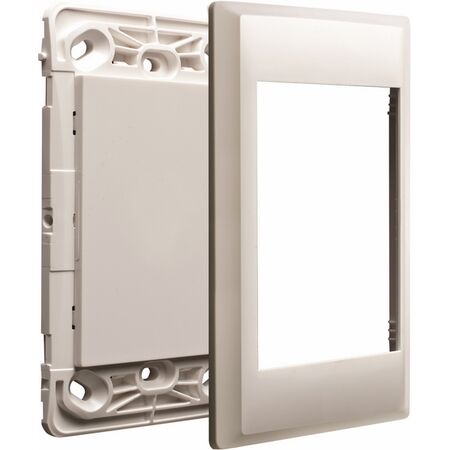 Excel Life - Secure plate - grid & plate blank white