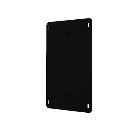 Linea - Grid & plate only blank black