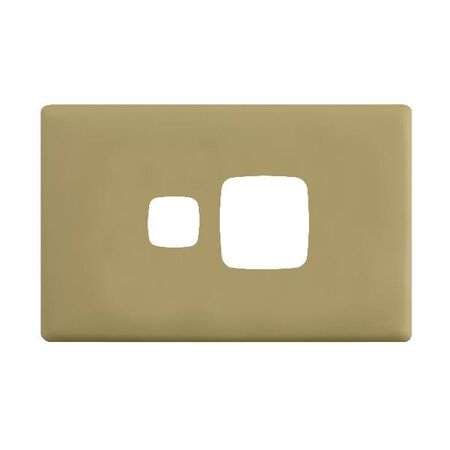 Linea Powerpoint coverplate 1 gang 5 oclock olive