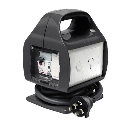 HPM 10A - 15A RCBO Protected Power Adaptor