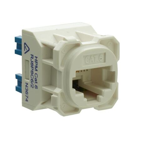 HPM Cat6 RJ45 Data Mechanism Socket Universal Plates