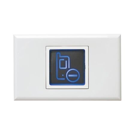 Excel - Special application device illuminated sign blue neon white