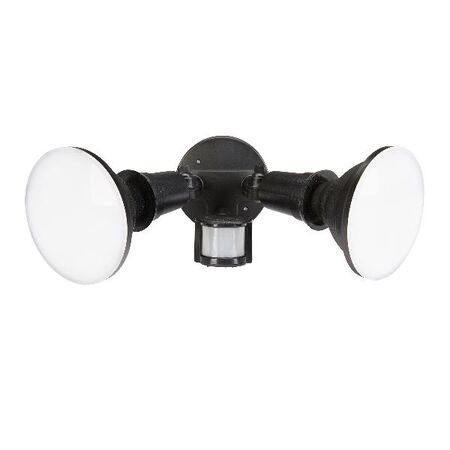 HPM Jenta 16W 1600lm LED Twin Floodlight with Auto Sensor Only