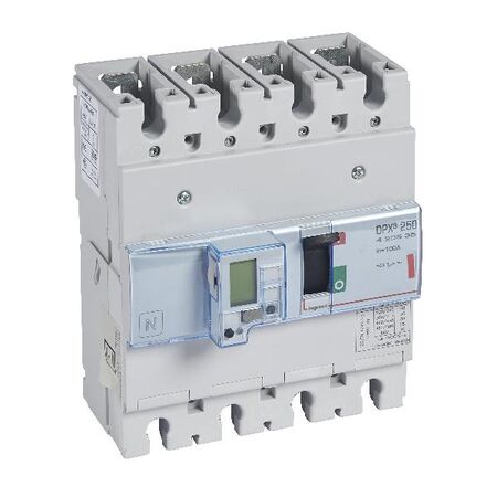 DPX³ 250 MCCB Electronic Release Sg - Icu 36 kA - 400 V~ - 4 Phase - 100 A