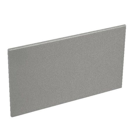 ARTEOR Blank Plate 2 Gang Magnesium
