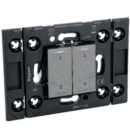 Arteor with Netatmo 2 Module 4 Scenario Wireless Scene Remote Control Magnesium