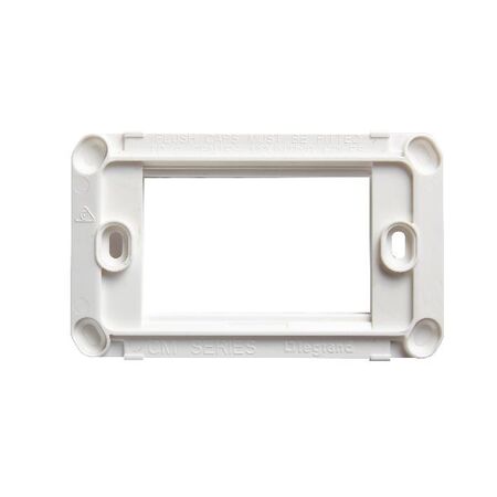 Como - Support frame for electronic mechs 3 modules white