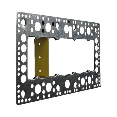 Excel Life - Accessory - Vertical mounting Metal render bracket 4 gang stud mount
