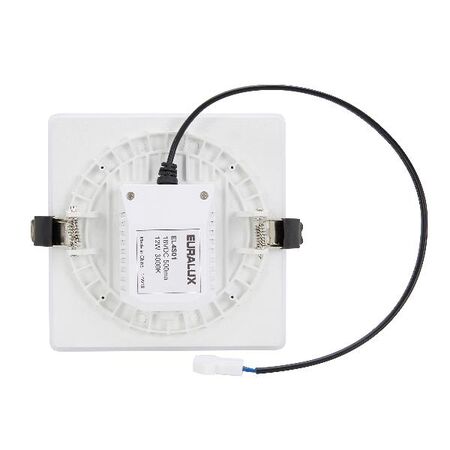 HPM Lenka 12W LED Warm White Square Frameless Dimmable Panel Light Kit