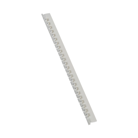 MEMOCAB - Markers for wiring black conventional symbols on white background 2.5mm symbol - slide-in pack of 240