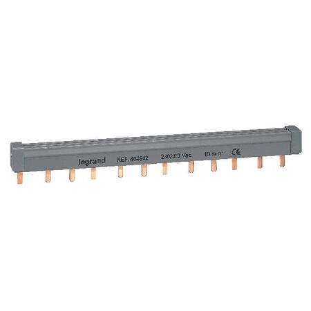 Legrand 3P 12 Module Prong-type Supply Busbar