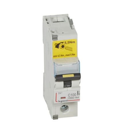 Miniature Circuit Breaker DX3 400V a.c - 1P C 100A 10KA