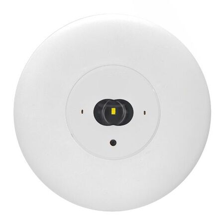 LED Satellite Corridor complete with flex & plug - white finish with lithium battery - Axiom