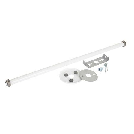 Suspension rod kit 600mm - white finish