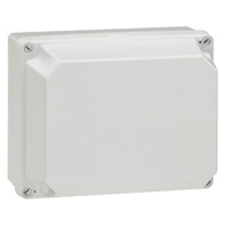 PLEXO - IP55 junction box plastic 220Hx170Wx140Dmm undrilled