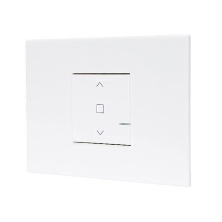 ARTEOR with NETATMO - Wireless Blind Switch - 1 Gang 2 Module - White