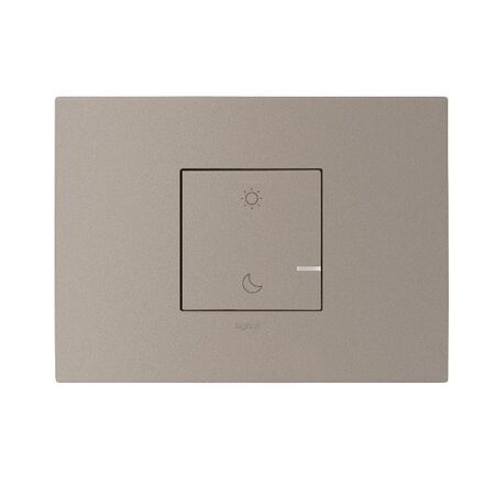 ARTEOR with NETATMO - Wireless Night/Day Scenarios - Horizontal - 1 Gang 2 Module - Aluminium
