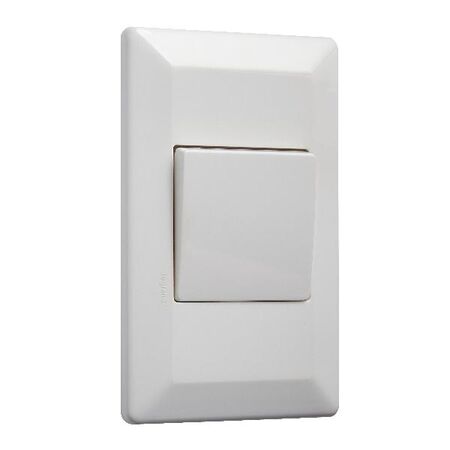 Como - Vertical isolator switch 1 gang 35A 240V a.c. white