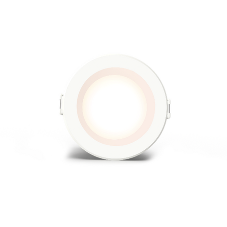 HPM Zyla LED 5W 606lm Tri-Colour Recessed Downlight 70mm White