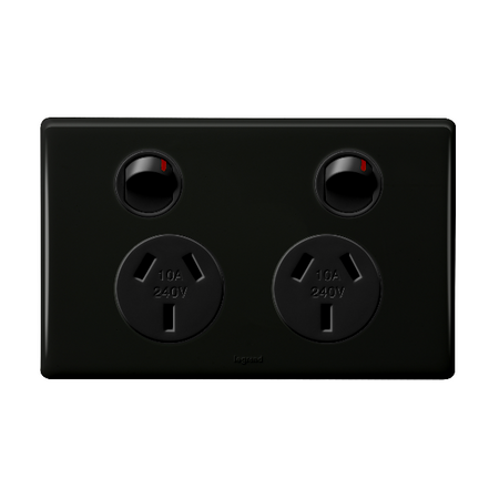 Excel Life 10A Horizontal Double Powerpoint Black