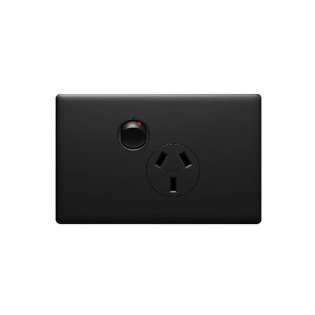 Excel Life 10A Horizontal Single Powerpoint Matt Black