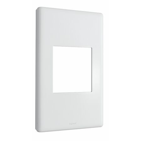 Excel Life - Dedicated Plate - Grid & Plate for 2 x Arteor Modules Gloss White 45x45mm
