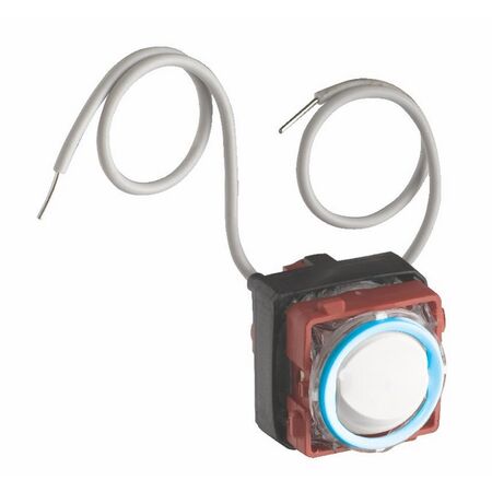 Excel Life - Rocker switch mechanism intermediate 2 way 16A 240V a.c. with LED white