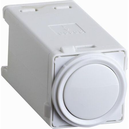 Excel Life - Switch mechanism push button 50mA 12V d.c. white