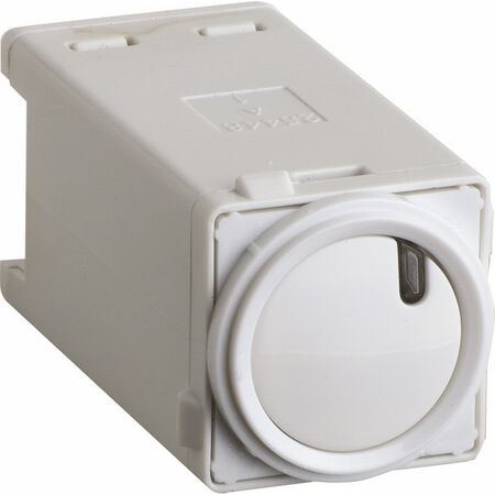 Excel Life Time Delay Push-Button Switch Mechanism White