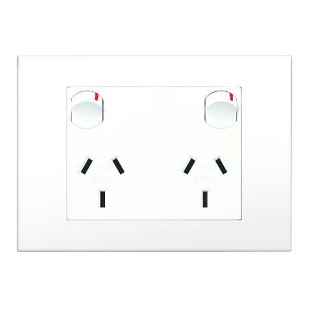 HPM VIVO 10A Horizontal Double Power Point White