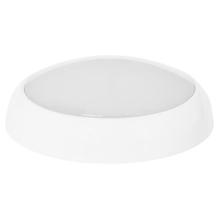 Eco LED Oyster - Tri-colour LEDs with twist lock cover IP44 - MAINS + ON/OFF Sensor