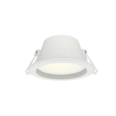 HPM Alina LED 7W 770lm Tri-Colour Recessed Downlight 90mm White 24 Pack
