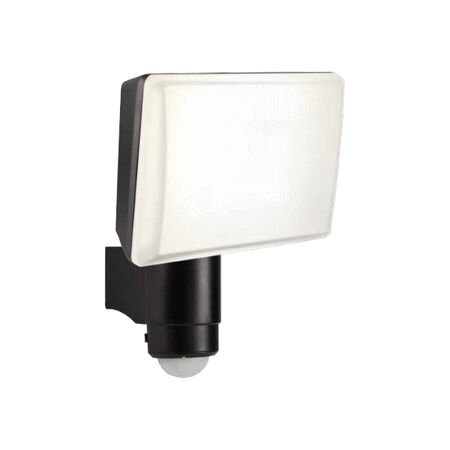 HPM BAKRA 14W 1100lm LED Cool White Floodlight with PIR Sensor Black