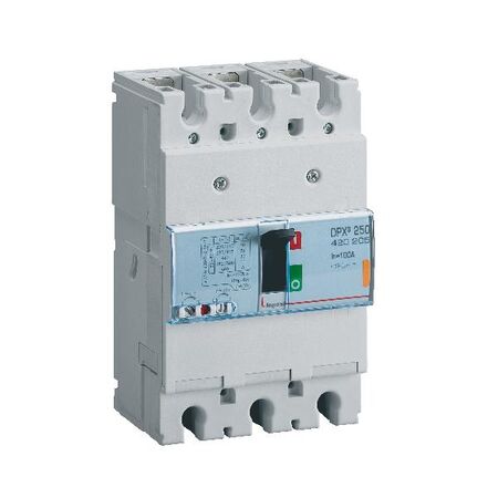 DPX³ 250 Thermal Magnetic MCCB - Icu 70 kA - 400 V~ - 3P - 250 A