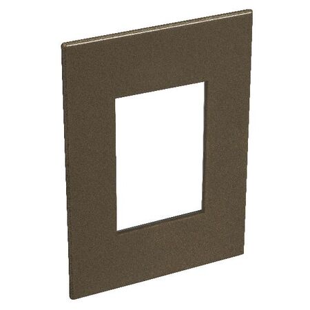 ARTEOR Square 3 Module Vertical Plate Dark Bronze
