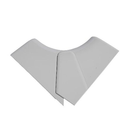 DLP PVC 50x150mm Trunking Internal Bend White