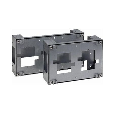 Excel Life - Medical - Standard recessed wall box 3 gang 100mm spacing 300x150x65 metal